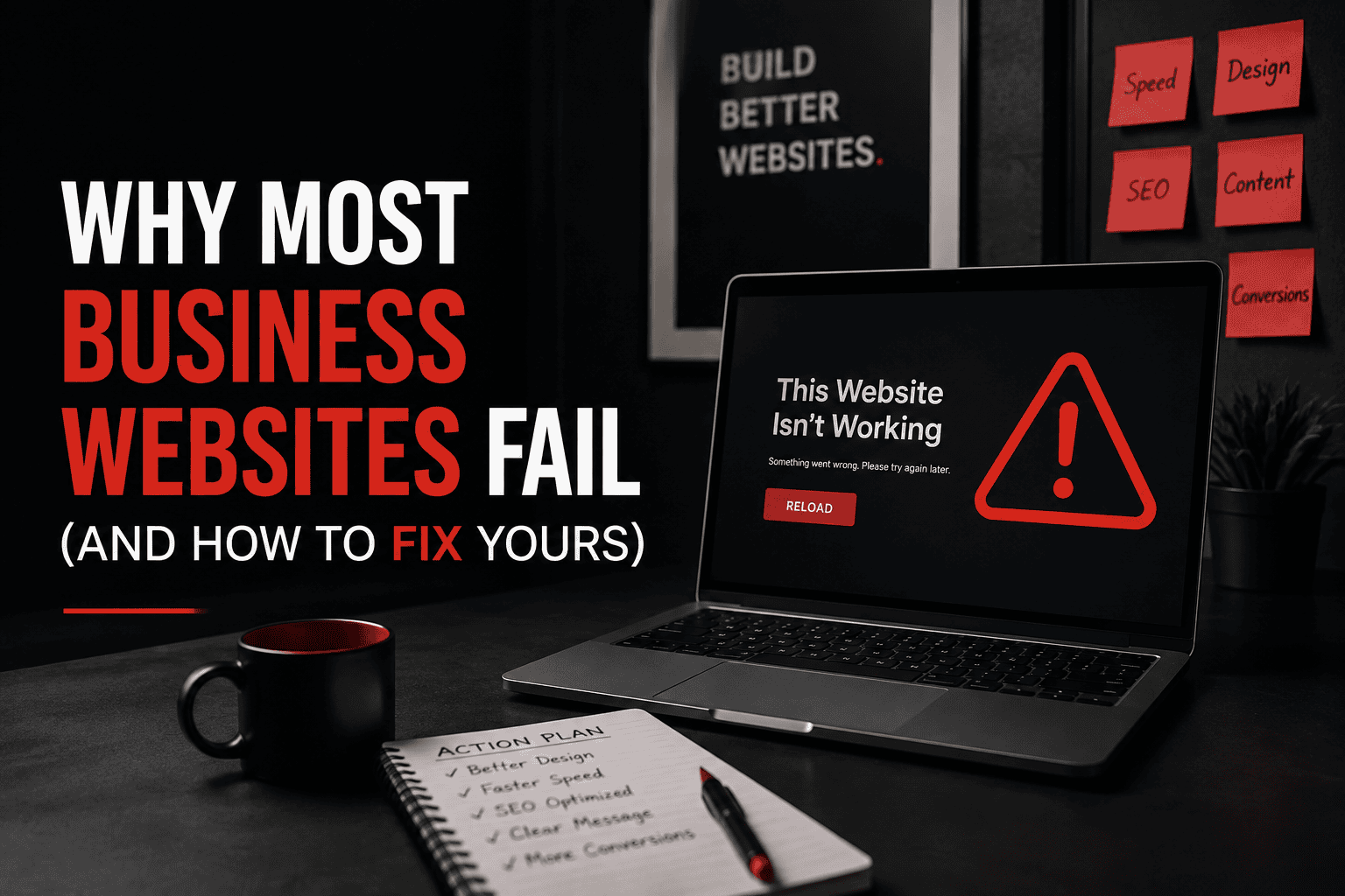 Why Most Business Websites Fail (And How to Fix Yours)