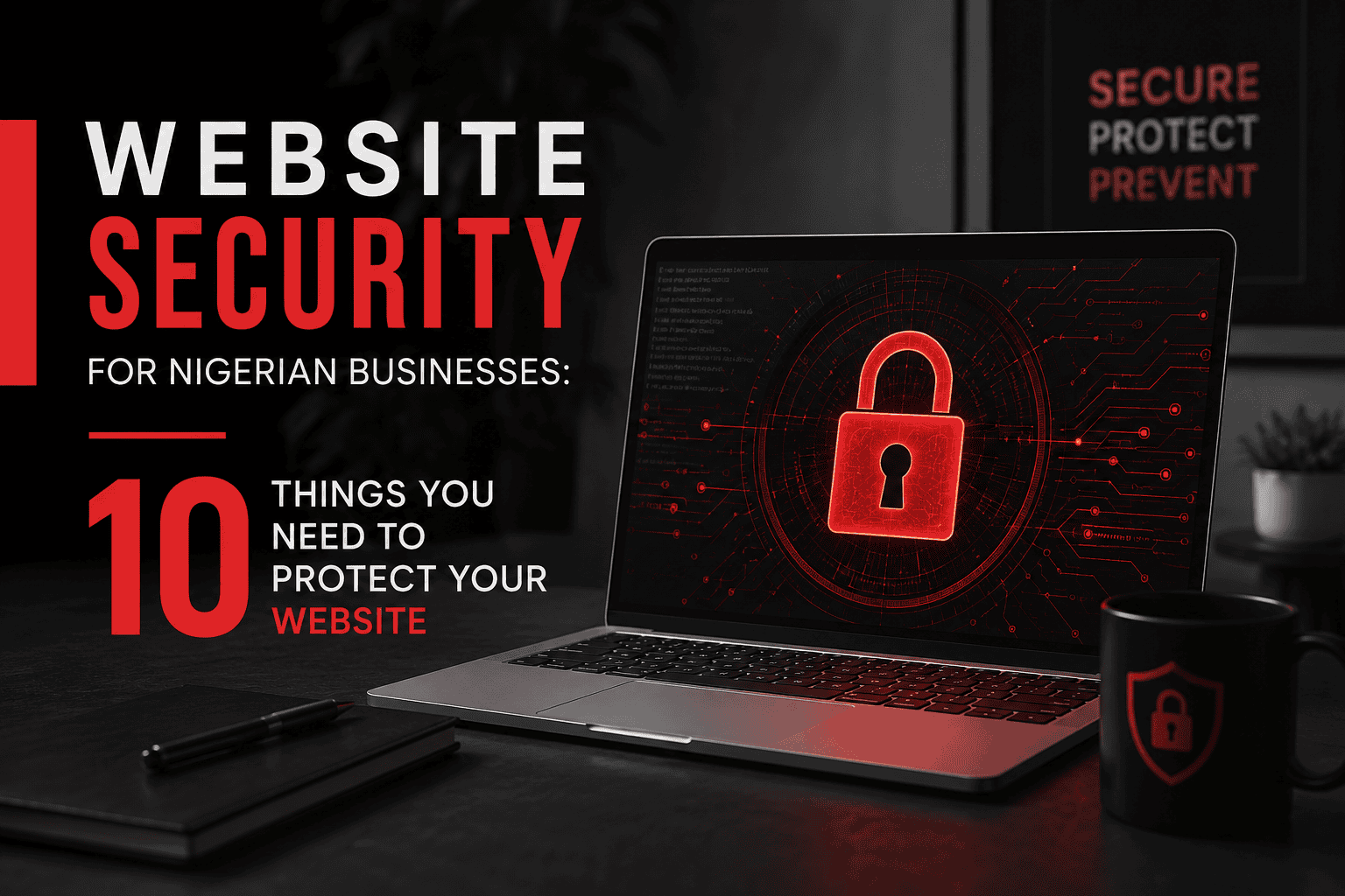 Website Security for Nigerian Businesses: 10 Things You Need to Protect Your Website