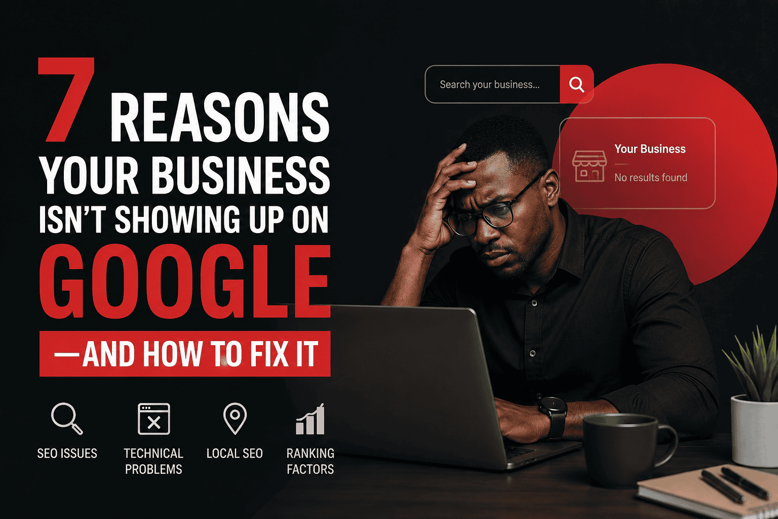 7 Reasons Your Business Isn’t Showing Up on Google, and How to Fix It